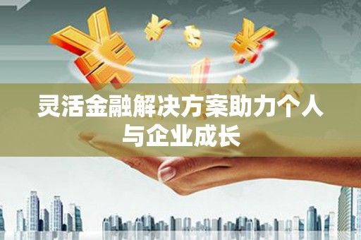 鱼台灵活金融解决方案助力个人与企业成长