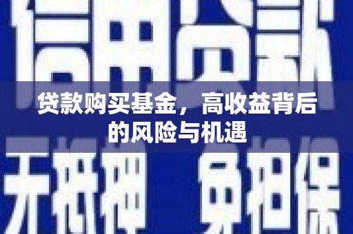 鱼台贷款购买基金，高收益背后的风险与机遇