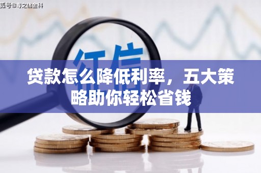 鱼台贷款怎么降低利率，五大策略助你轻松省钱