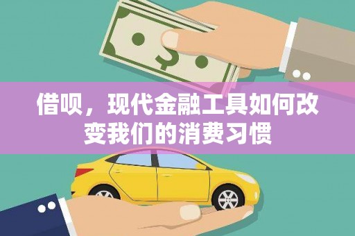鱼台借呗，现代金融工具如何改变我们的消费习惯