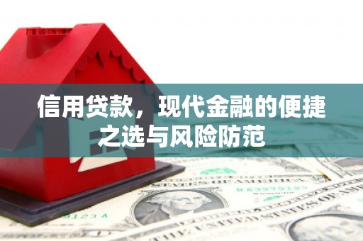 鱼台信用贷款，现代金融的便捷之选与风险防范
