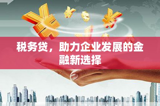 鱼台税务贷，助力企业发展的金融新选择