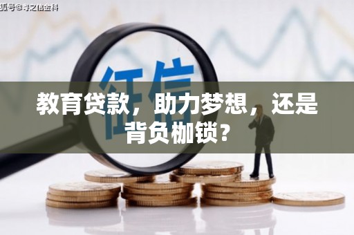 鱼台教育贷款，助力梦想，还是背负枷锁？