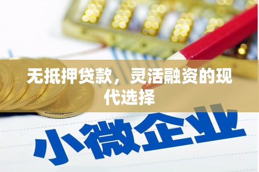 鱼台无抵押贷款，灵活融资的现代选择