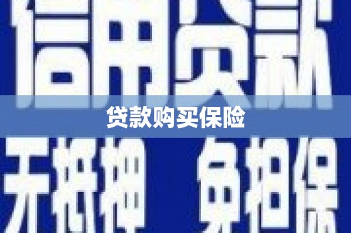 鱼台贷款购买保险