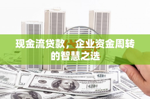 鱼台现金流贷款，企业资金周转的智慧之选