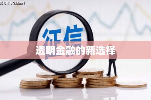 鱼台透明金融的新选择